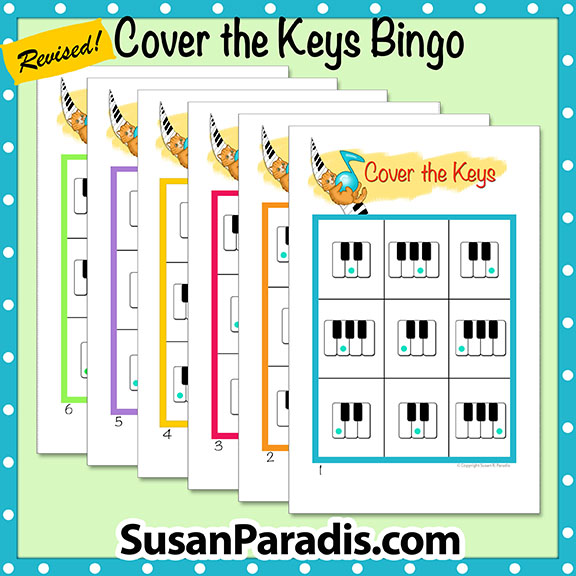 Keyboard Bingo for beginners