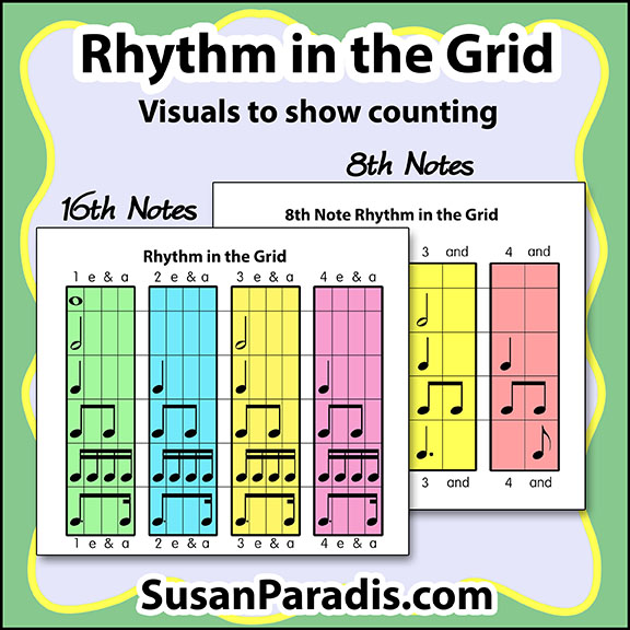 Irama dalam Grid dengan Not KedelapanIrama dalam Grid dengan Not Kedelapan  