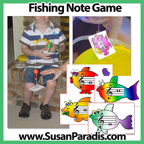 Fishing Note Game