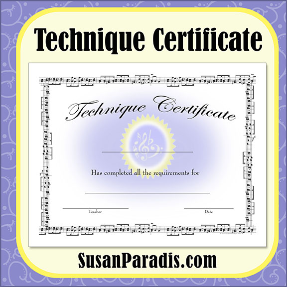 Technique Certificate