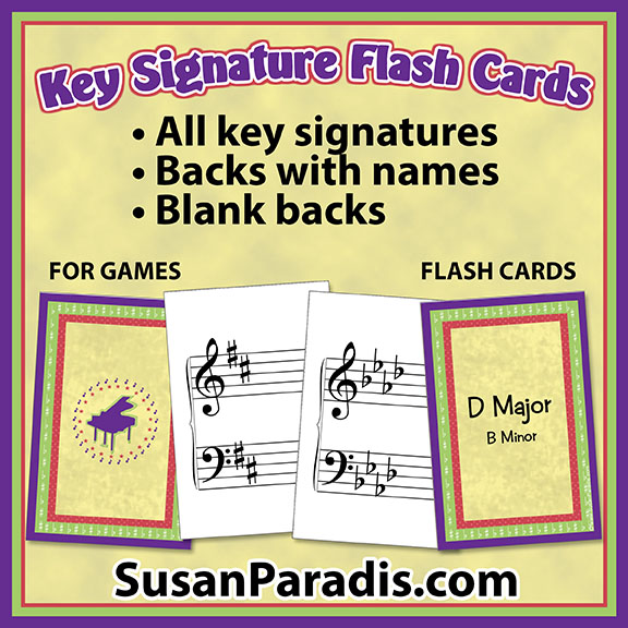 Key Signature Cards