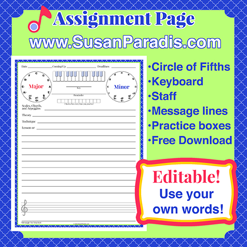 Editable Assignment Page