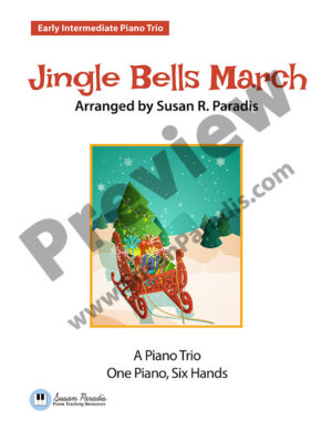 Jingle Bells March Cover Preview