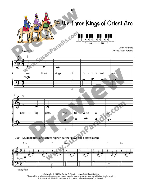 Jingle Bells with Rhythm Instruments - Susan Paradis Piano Teaching  Resources
