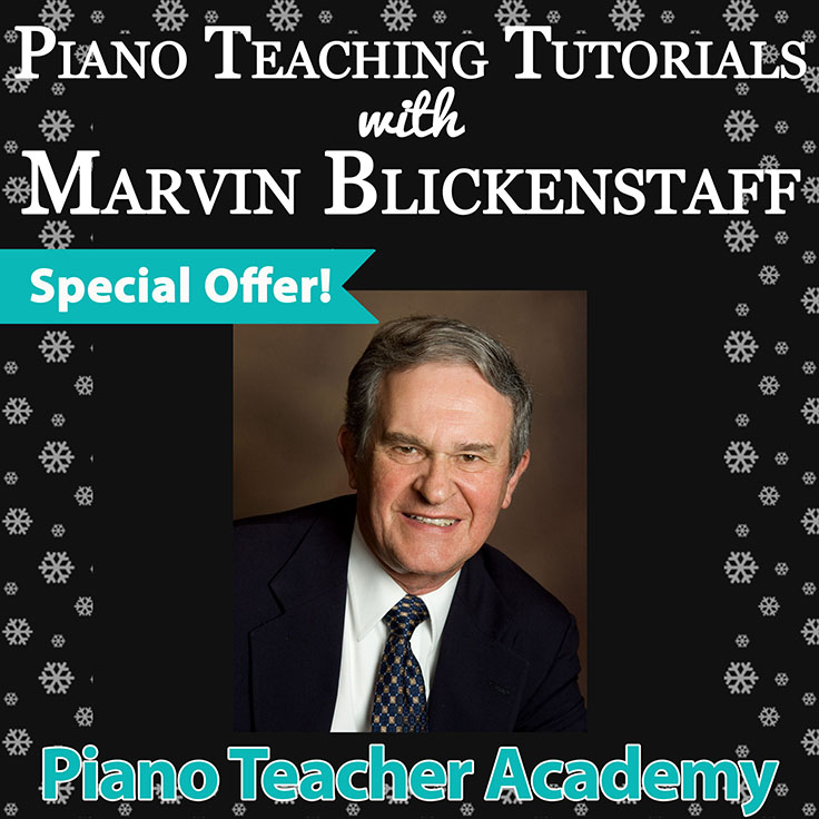 Piano Teaching Tutorials with Marvin Blickenstaff