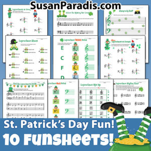 St. Patrick’s Day Leprechaun Fun Sheets