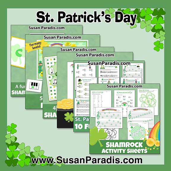 St. Patrick’s Day Fun for Piano Students