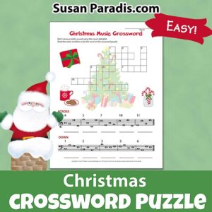 Christmas Music Crossword