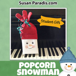 Popcorn Snowman
